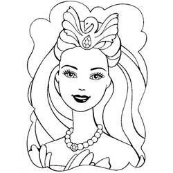 Dessin à colorier: Princesse (Personnages) #85330 - Coloriages à Imprimer Gratuits