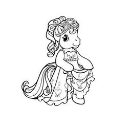 Dessin à colorier: Princesse (Personnages) #85360 - Coloriages à Imprimer Gratuits