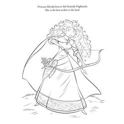 Dessin à colorier: Princesse (Personnages) #85410 - Coloriages à Imprimer Gratuits