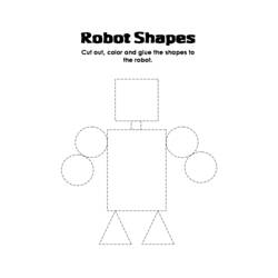 Dessin à colorier: Robot (Personnages) #106761 - Coloriages à Imprimer Gratuits
