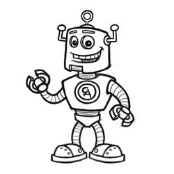 Dessin à colorier: Robot (Personnages) #106838 - Coloriages à Imprimer Gratuits