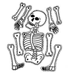 Dessin à colorier: Squelette (Personnages) #147523 - Coloriages à Imprimer Gratuits