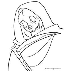 Dessin à colorier: Squelette (Personnages) #147542 - Coloriages à Imprimer Gratuits