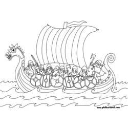 Dessin à colorier: Viking (Personnages) #149359 - Coloriages à Imprimer Gratuits