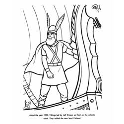 Dessin à colorier: Viking (Personnages) #149400 - Coloriages à Imprimer Gratuits