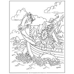 Dessin à colorier: Viking (Personnages) #149426 - Coloriages à Imprimer Gratuits