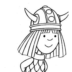 Dessin à colorier: Viking (Personnages) #149454 - Coloriages à Imprimer Gratuits