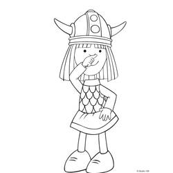 Dessin à colorier: Viking (Personnages) #149460 - Coloriages à Imprimer Gratuits