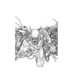 Dessin à colorier: Ant-Man (Super-héros) #77679 - Coloriages à Imprimer Gratuits