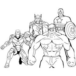 Dessins à colorier: Avengers - Coloriages à Imprimer Gratuits