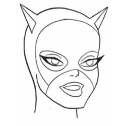 Dessin à colorier: Batgirl (Super-héros) #77810 - Coloriages à Imprimer Gratuits