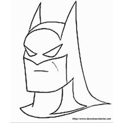 Dessin à colorier: Batman (Super-héros) #76840 - Coloriages à Imprimer Gratuits