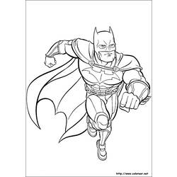 Dessin à colorier: Batman (Super-héros) #76863 - Coloriages à Imprimer Gratuits