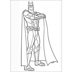 Dessin à colorier: Batman (Super-héros) #76872 - Coloriages à Imprimer Gratuits