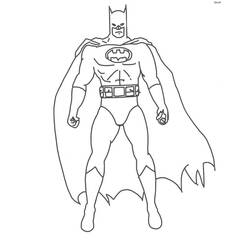 Dessins à colorier: Batman - Coloriages à Imprimer Gratuits