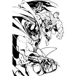 Dessin à colorier: Batman (Super-héros) #76965 - Coloriages à Imprimer Gratuits