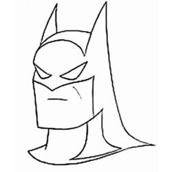 Dessin à colorier: Batman (Super-héros) #77005 - Coloriages à Imprimer Gratuits