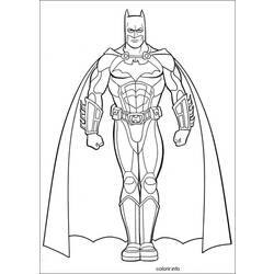 Dessin à colorier: Batman (Super-héros) #77156 - Coloriages à Imprimer Gratuits