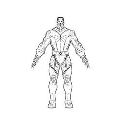 Dessin à colorier: Colossus (Super-héros) #82914 - Coloriages à Imprimer Gratuits