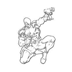 Dessin à colorier: Deadpool (Super-héros) #82842 - Coloriages à Imprimer Gratuits