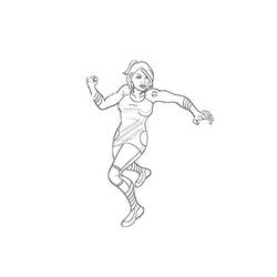 Dessin à colorier: Femme invisible (Super-héros) #83228 - Coloriages à Imprimer Gratuits
