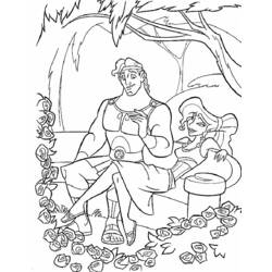 Dessin à colorier: Hercule (Super-héros) #84156 - Coloriages à Imprimer Gratuits