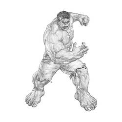 Dessin à colorier: Hulk (Super-héros) #79136 - Coloriages à Imprimer Gratuits