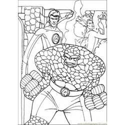Dessin à colorier: Mr. Fantastique (Super-héros) #84785 - Coloriages à Imprimer Gratuits