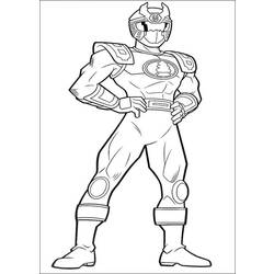 Dessin à colorier: Power Rangers (Super-héros) #49951 - Coloriages à Imprimer Gratuits