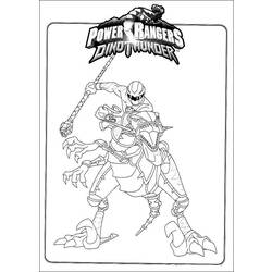 Dessin à colorier: Power Rangers (Super-héros) #49957 - Coloriages à Imprimer Gratuits