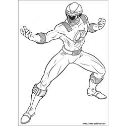 Dessin à colorier: Power Rangers (Super-héros) #49981 - Coloriages à Imprimer Gratuits