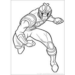 Dessin à colorier: Power Rangers (Super-héros) #50027 - Coloriages à Imprimer Gratuits