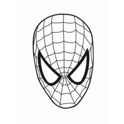 Dessin à colorier: Spiderman (Super-héros) #78676 - Coloriages à Imprimer Gratuits