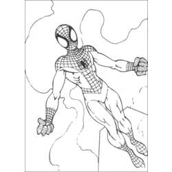 Dessin à colorier: Spiderman (Super-héros) #78692 - Coloriages à Imprimer Gratuits