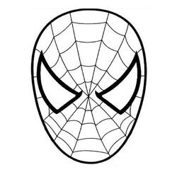 Dessin à colorier: Spiderman (Super-héros) #78749 - Coloriages à Imprimer Gratuits