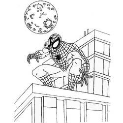 Dessin à colorier: Spiderman (Super-héros) #78889 - Coloriages à Imprimer Gratuits
