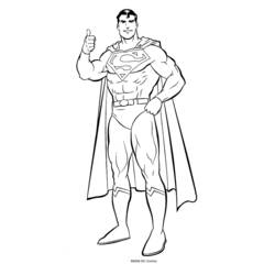 Dessins à colorier: Superman - Coloriages à Imprimer Gratuits