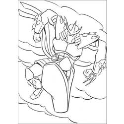 Dessin à colorier: Tortues Ninja (Super-héros) #75521 - Coloriages à Imprimer Gratuits