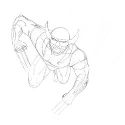 Dessin à colorier: Wolverine (Super-héros) #74956 - Coloriages à Imprimer Gratuits