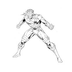 Dessin à colorier: X-Men (Super-héros) #74342 - Coloriages à Imprimer Gratuits