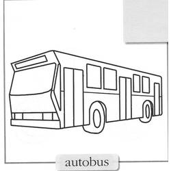 Dessin à colorier: Autobus / Autocar (Transport) #135413 - Coloriages à Imprimer Gratuits
