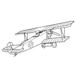 Dessin à colorier: Avion militaires (Transport) #141235 - Coloriages à Imprimer Gratuits