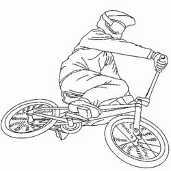 Dessin à colorier: Bicyclette / Vélo (Transport) #136978 - Coloriages à Imprimer Gratuits
