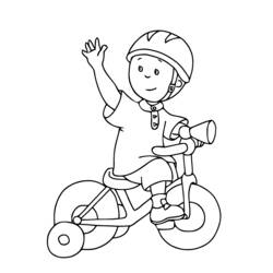 Dessin à colorier: Bicyclette / Vélo (Transport) #136993 - Coloriages à Imprimer Gratuits