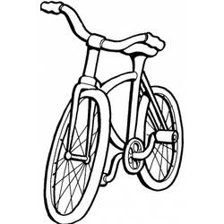 Dessin à colorier: Bicyclette / Vélo (Transport) #137188 - Coloriages à Imprimer Gratuits