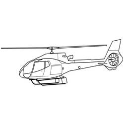 Dessin à colorier: Helicoptère (Transport) #136043 - Coloriages à Imprimer Gratuits