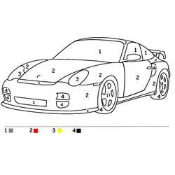 Dessin à colorier: Voiture / Automobile (Transport) #146470 - Coloriages à Imprimer Gratuits